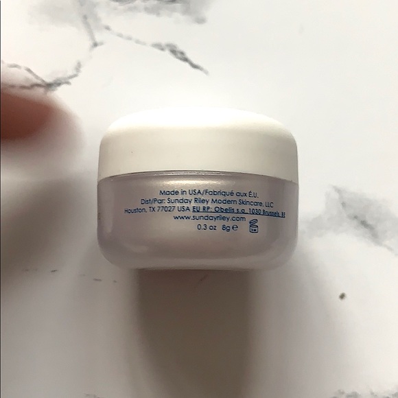 2/$15 Sunday Riley ICE moisturizing cream .3oz - Picture 2 of 2